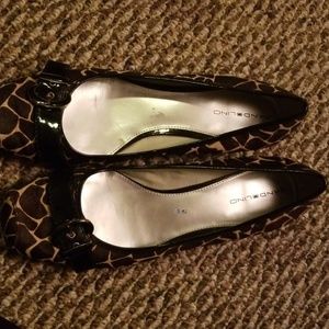 Leopard print BandoLino Flats